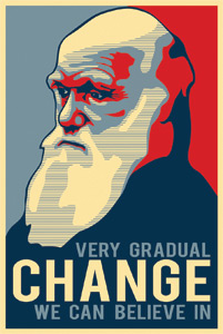 Darwin: Very Gradual Change We Can Believe In